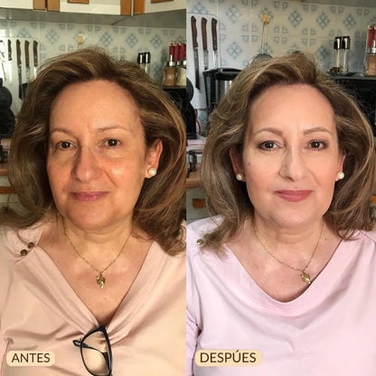 Quítate 5 Años de encima con cada aplicación | Base Inteligente 4 en 1 - con SPF 50 Mineral
