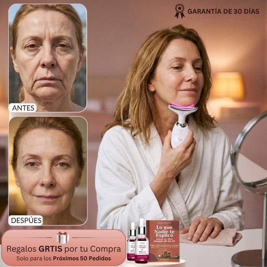 El Secreto 3 en 1 que Acaba con tus Complejos: Piel Firme y Joven, Sin Agujas — Desde la Semana 1 — SkinDerm™