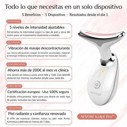 Tu ritual de belleza profesional — AEVORI Sculpt Pro™