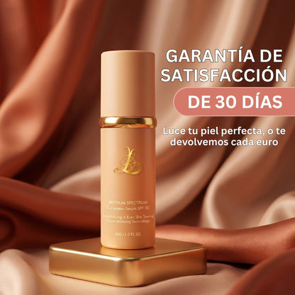 Quítate 5 Años de encima con cada aplicación | Base Inteligente 4 en 1 - con SPF 50 Mineral